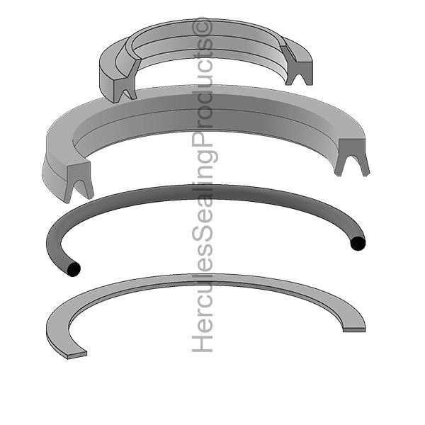 Hydro-Line - After Market Parts Hydraulic Cylinder Repair Kit- 1-3/8x2.5&UP N5-681-11 - main